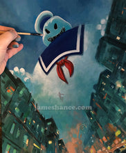 Puft Vs. Parker (Original Painting)