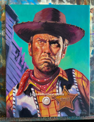 The Man With No Pull String (Original Painting)