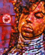 Purple Rain (Original Framed Painting)