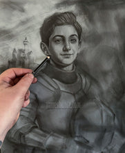 Sir Rich Of Derry (Original Framed Art)