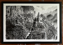 Rivendell (Original Framed Painting)
