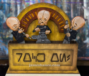 "Rock On!" - Wooden Automaton