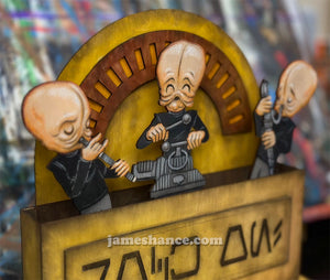 "Rock On!" - Wooden Automaton