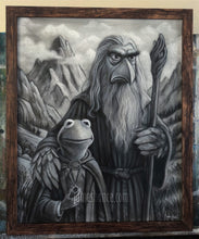 Frogo & Samdalf (Original Framed Art)