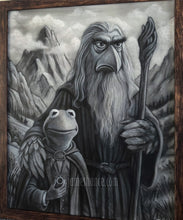 Frogo & Samdalf (Original Framed Art)