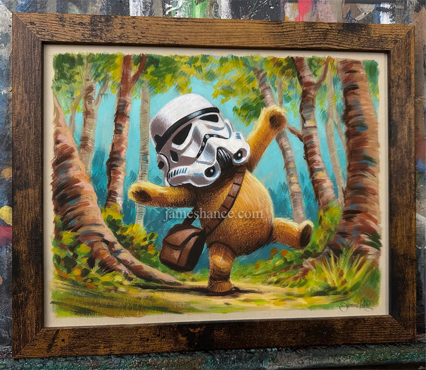 Situation Normal (Wookiee The Chew - Original Framed Painting)