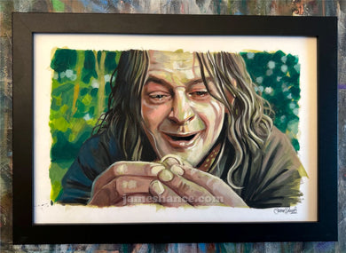 Sméagol (Inktober 2025 Day 13 - Original Painting)
