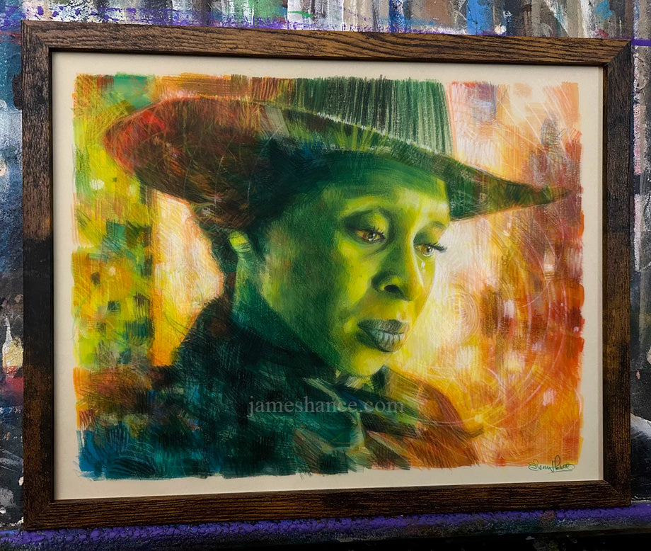 Something Has Changed Within Me (Original Framed Painting)