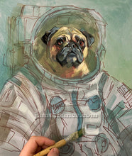 Let Me Play Among The Stars (Original Painting)
