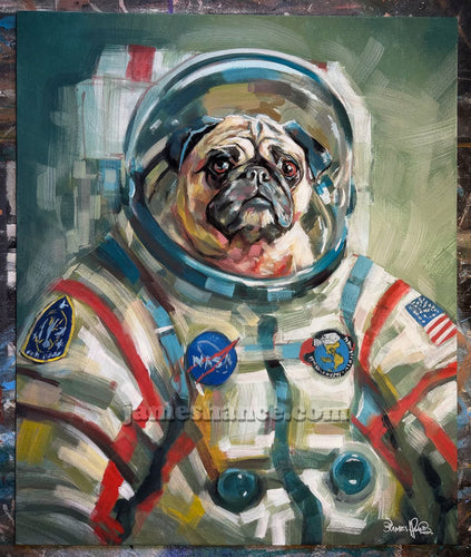 Let Me Play Among The Stars (Original Painting)