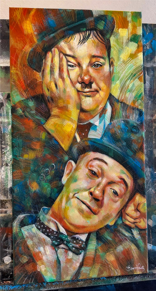 Stan & Ollie (Original Painting)