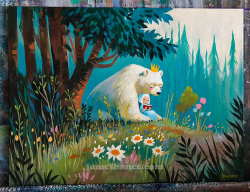 A Story For The Queen (Original Painting)
