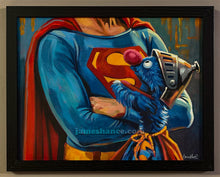 All Part Of The Same Team (Original Framed Painting)