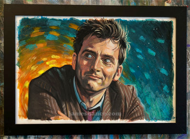 Ten (Inktober 2025 Day 18 - Original Painting)
