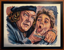 The Only Thing We Serve Is Tongue! (Original Framed Painting)
