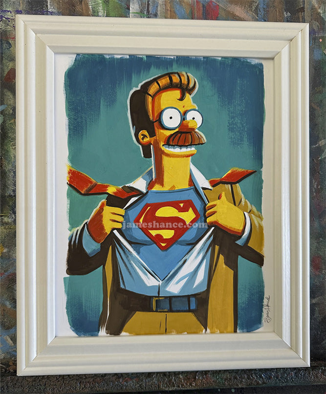 Up-Diddly-Up & Away! (Original Painting)
