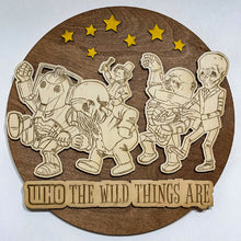 "Who The Wild Things Are" - Wooden Wall Art