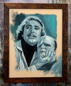 This Is A Mother's Angel (Inktober 2025 Day 4 - Original Framed Painting)