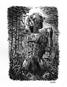 Lost Robot 0002 (Signed Print)