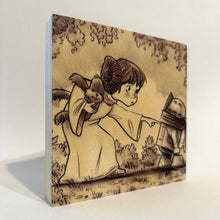 Wood Print - "Please Let Someone Find My Message..." (Wookiee the Chew)