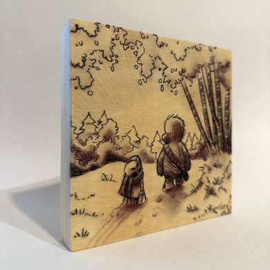 Wood Print - 