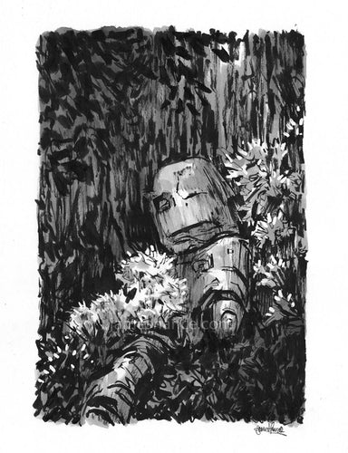 Lost Robot 0006 (Signed Print)