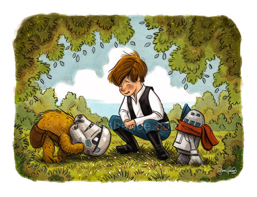 Chew, Chrisolo & Droidlet (Wookiee the Chew - 11