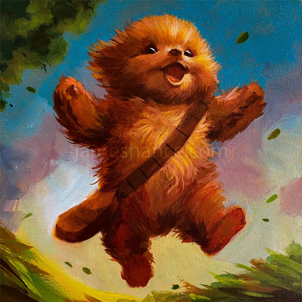 Wookiee the Chew (Original Painting)