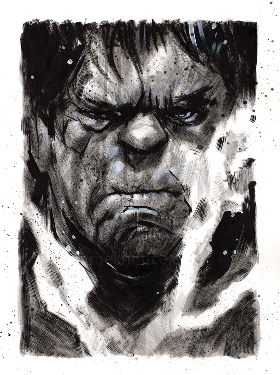 Hulk (Original Ink Drawing)