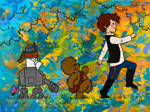 A Most Bold Adventure (Wookiee the Chew - Original Painting)